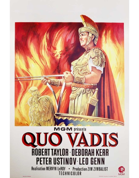 Quo Vadis — affiche originale belge 35x55 cm (1951) |...