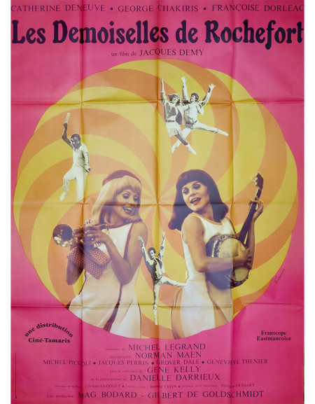 Les demoiselles de Rochefort - 120x160 cm - pliée