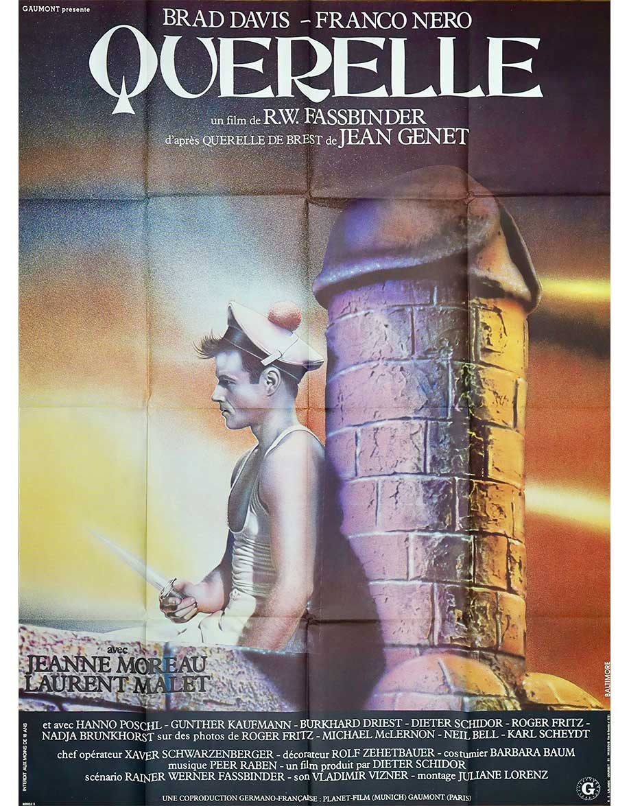 Querelle — affiche originale française 120×160...