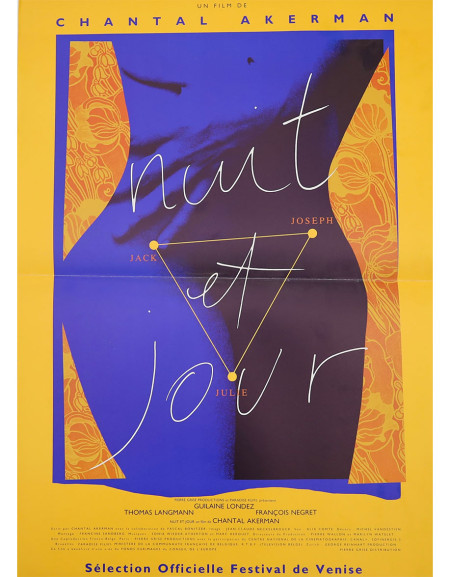 Nuit et jour - 40x53 cm - pliée