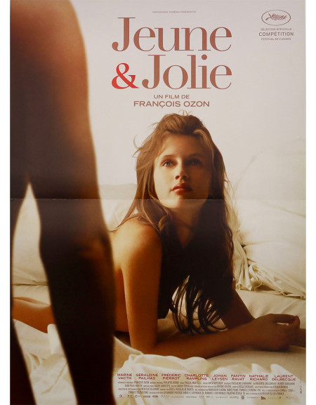 Jeune et jolie - 40x60 cm - pliée