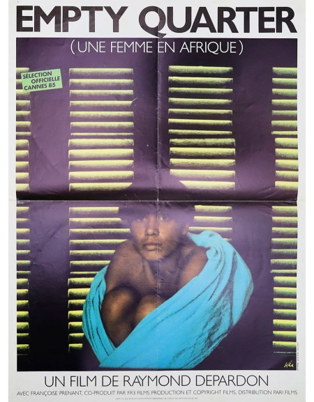 Empty quarter, une femme en Afrique - 40x53 cm - pliée