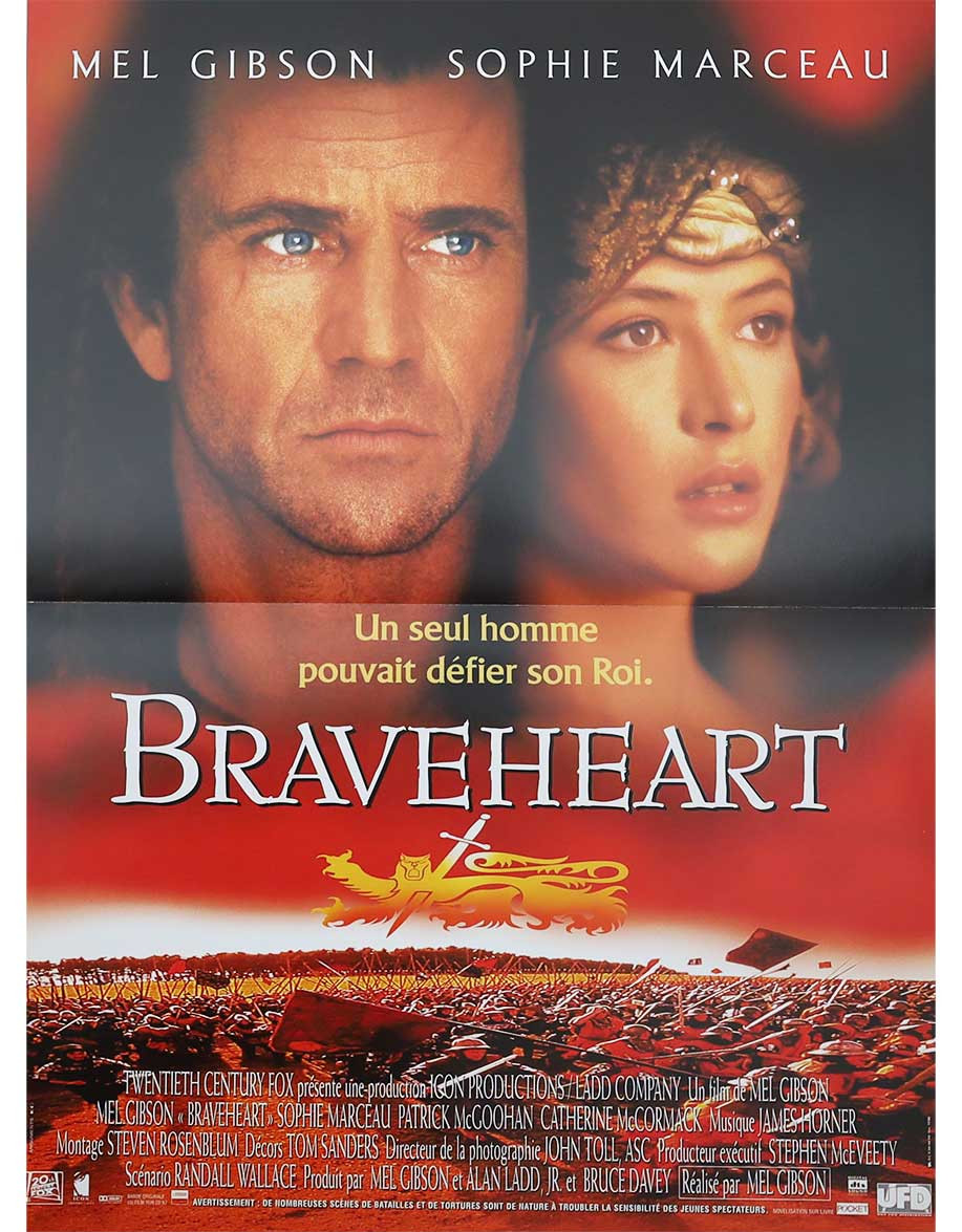 Braveheart - 40x60 cm - pliée