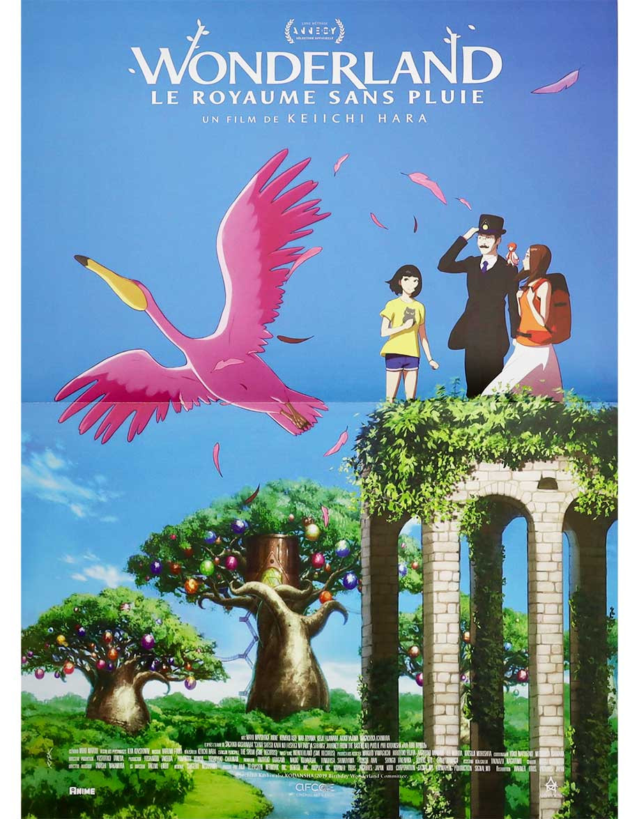 Wonderland, le royaume sans pluie - 40x60 cm -...