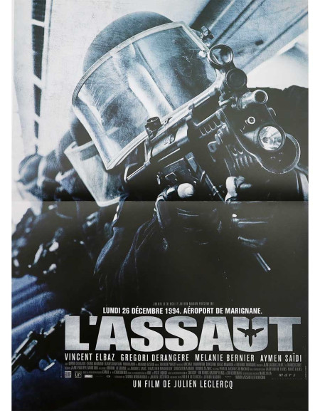 L'assaut - 40x53 cm - pliée