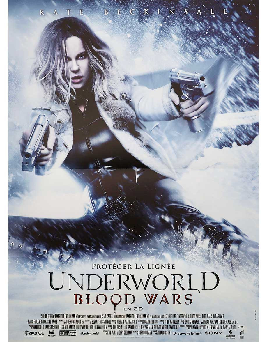 Underworld : blood wars - 40x60 cm - pliée