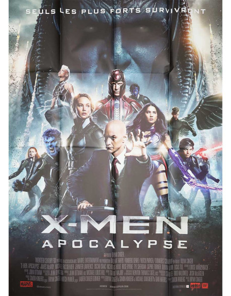 X-Men: Apocalypse - 120x160 cm - pliée