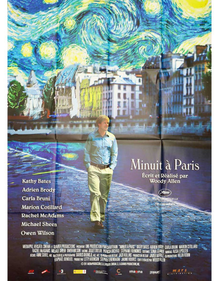 Minuit à Paris - 120x160 cm - pliée