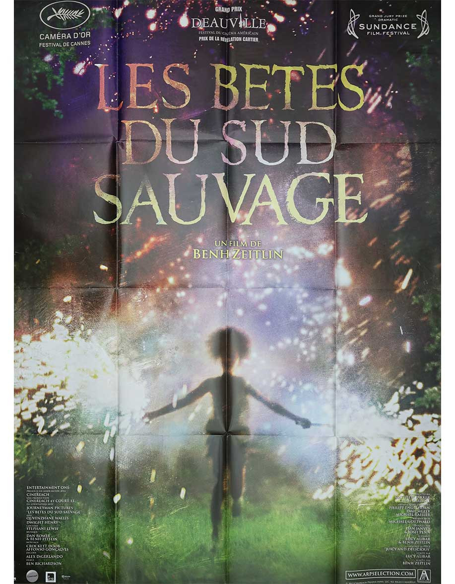 Les bêtes du sud sauvage - 120x160 cm - pliée