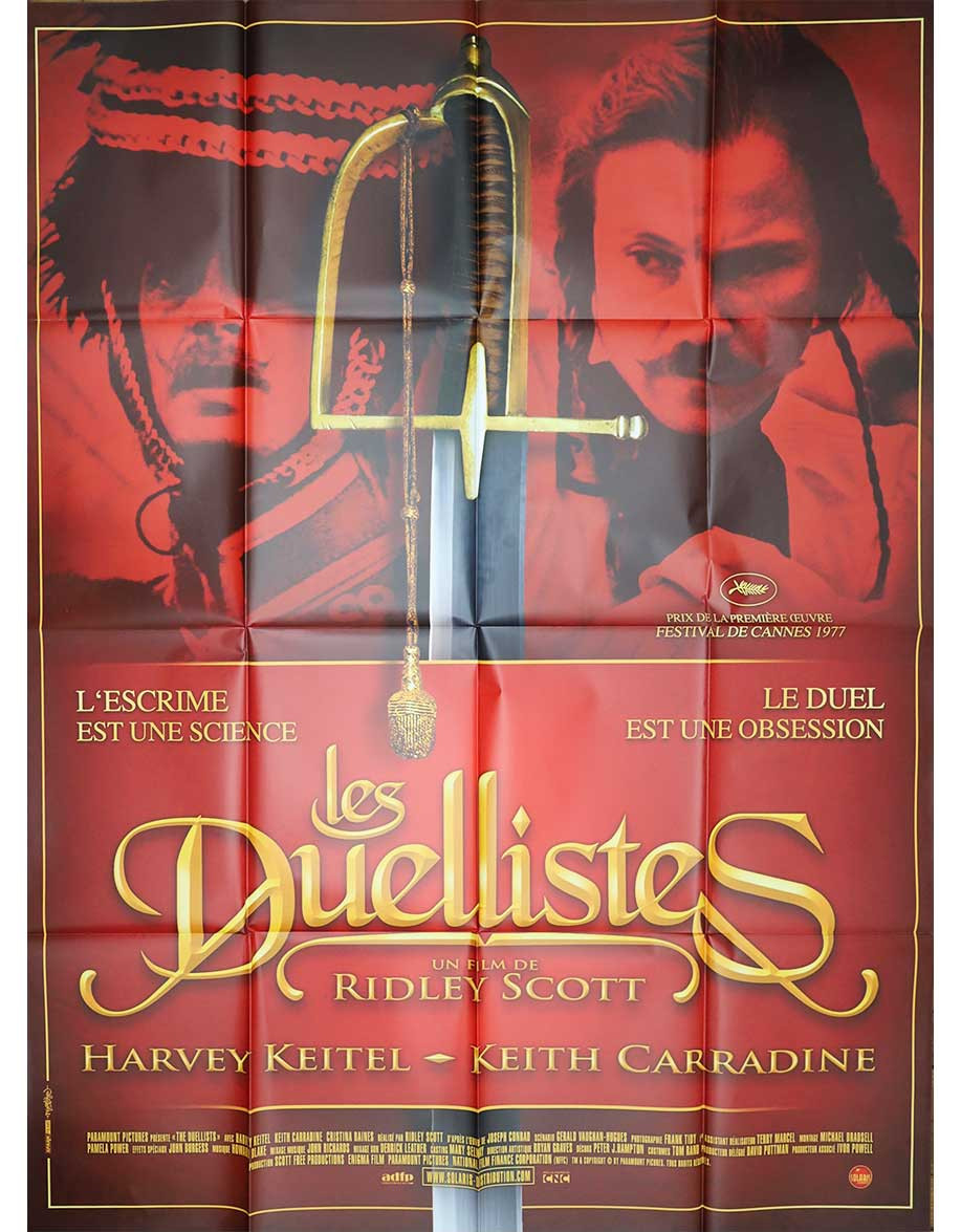 Les duellistes - 120x160 cm - pliée