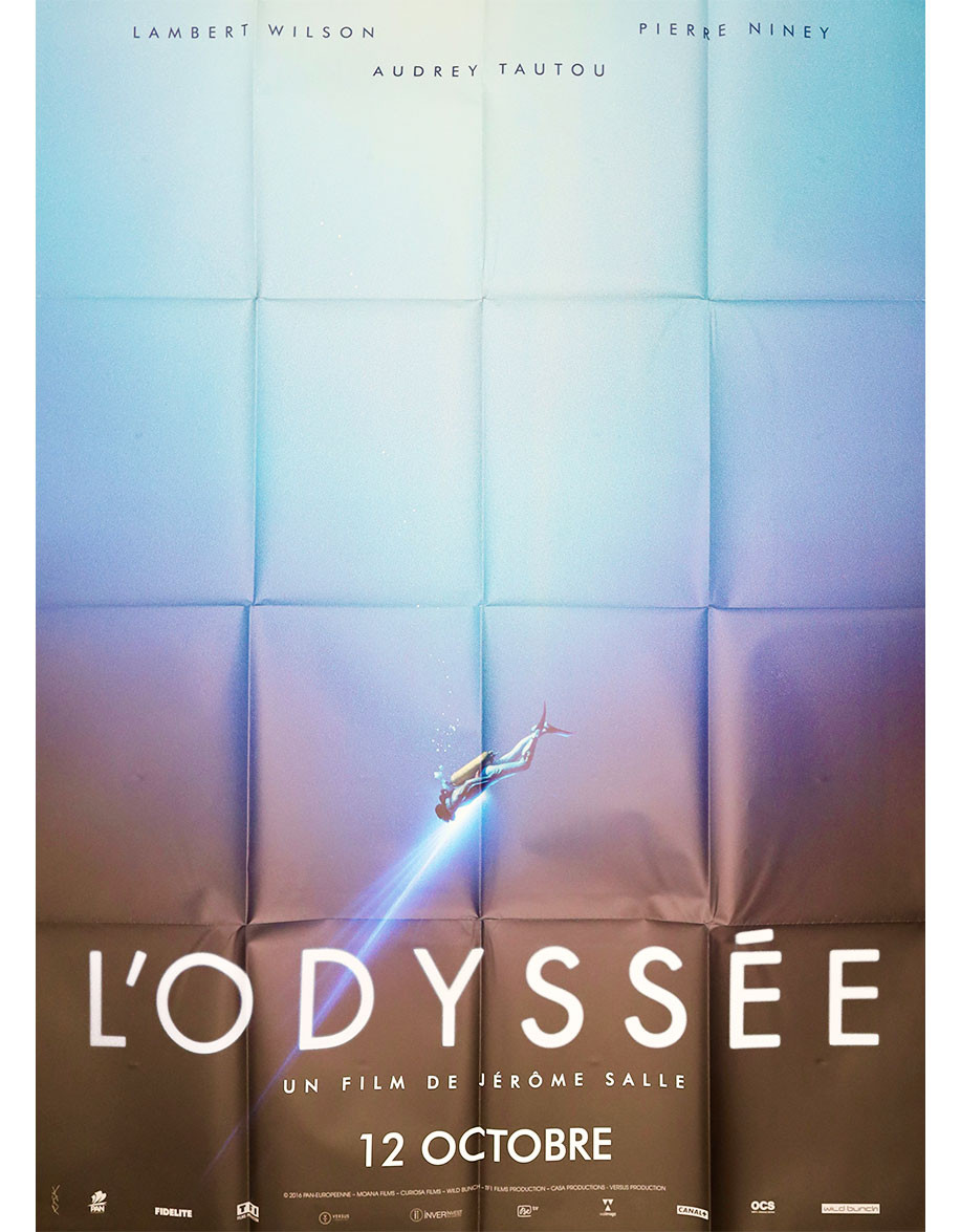 L'Odyssée - 120x160 cm - pliée