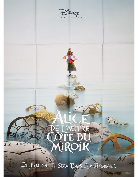 Alice, de l'autre côté du miroir - 120x160 cm - pliée