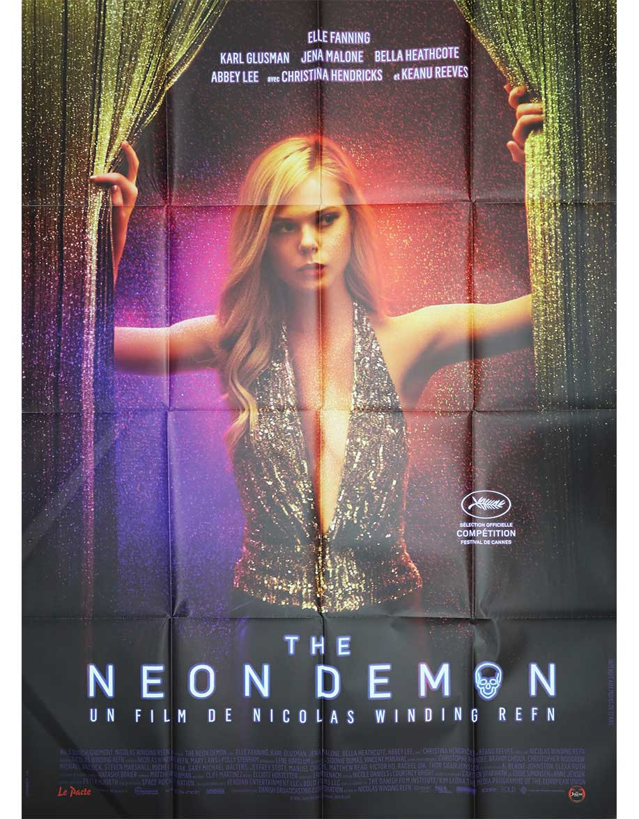 The neon demon - 120x160 cm - pliée