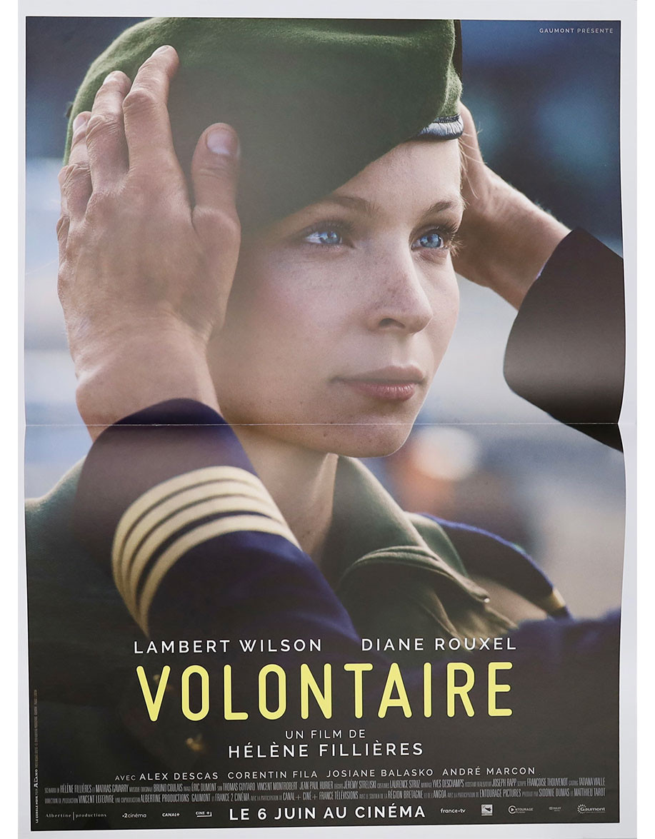 Volontaire - 40x60 cm - pliée