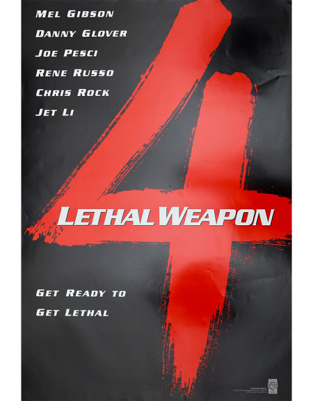 L'arme fatale 4 - 69x104 cm - roulée