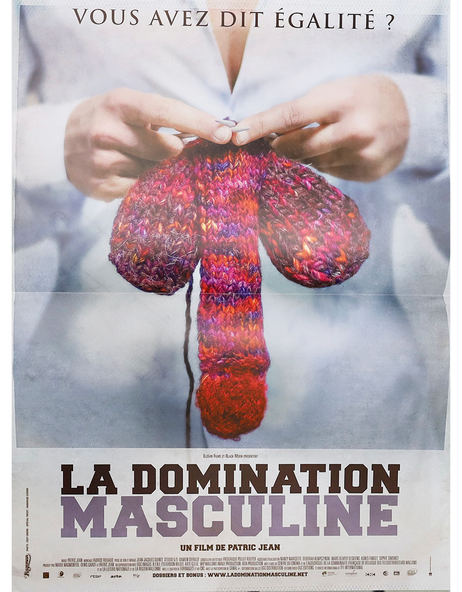 La domination masculine - 40x60 cm - pliée