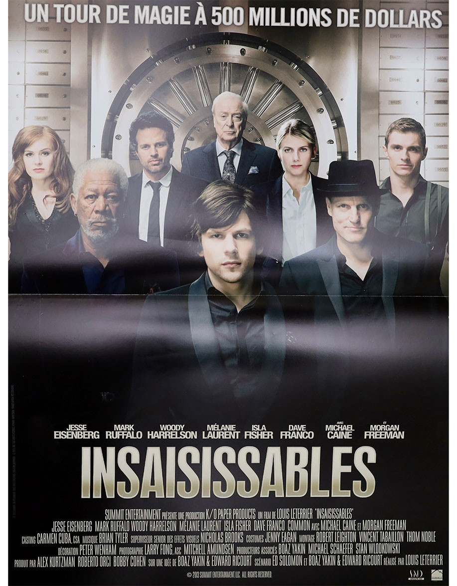 Insaisissables - 40x60 cm - pliée