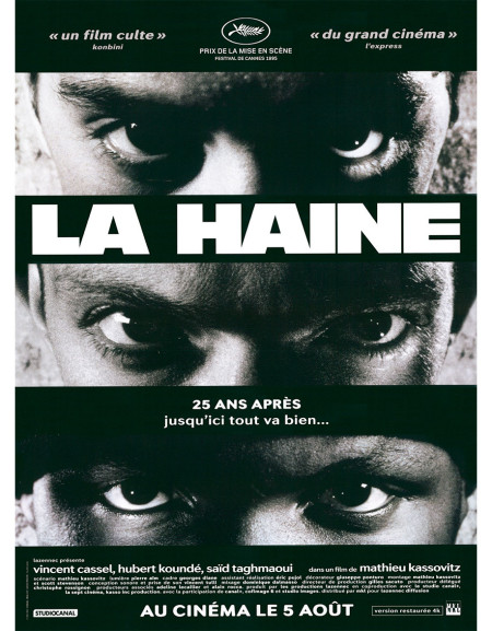 La Haine - 40x60 cm - roulée
