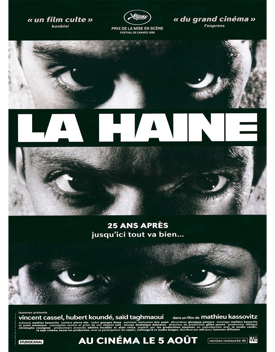 La Haine - 40x60 cm - roulée