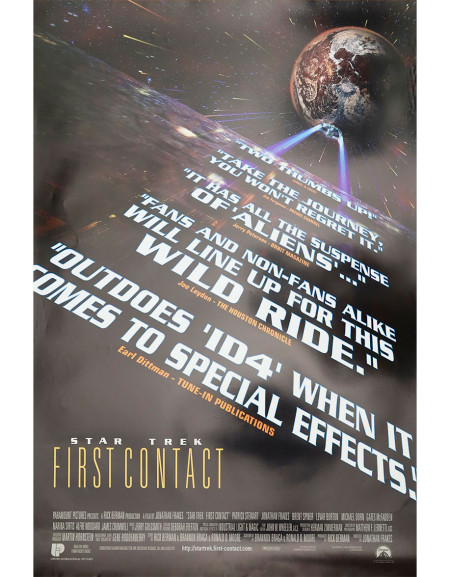 Star Trek : Premiers contact - 69x104 cm - roulée