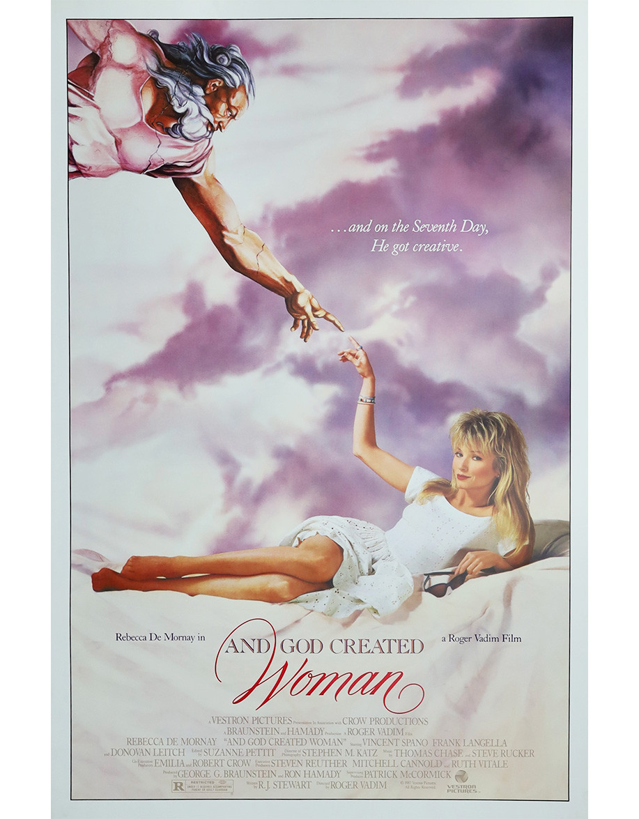 Et Dieu créa la femme - 69x104 cm - roulée