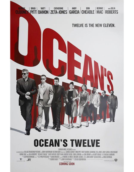 Ocean's twelve - 69x104 cm - roulée