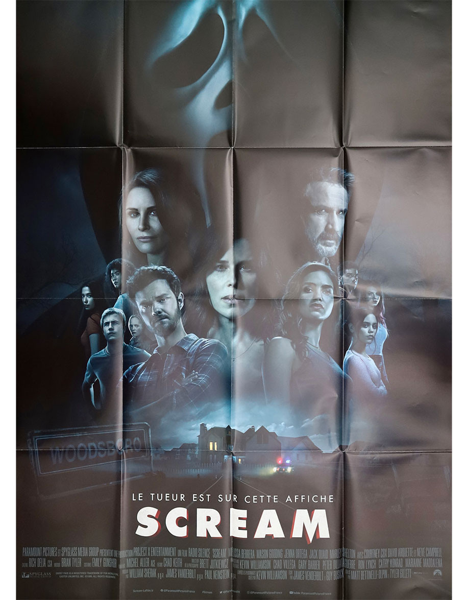 Scream - 120x160 cm - pliée