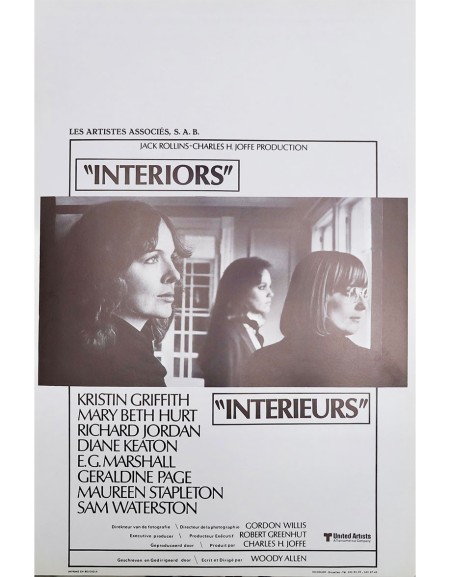 Intérieurs - 35x55 cm - roulée