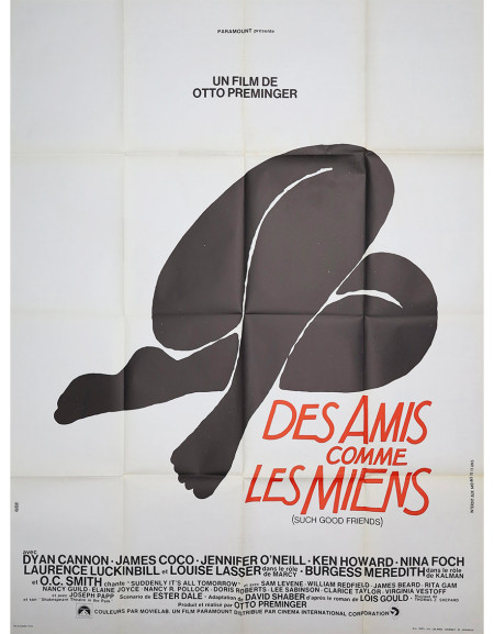 Des amis comme les miens - 120x160 cm - pliée