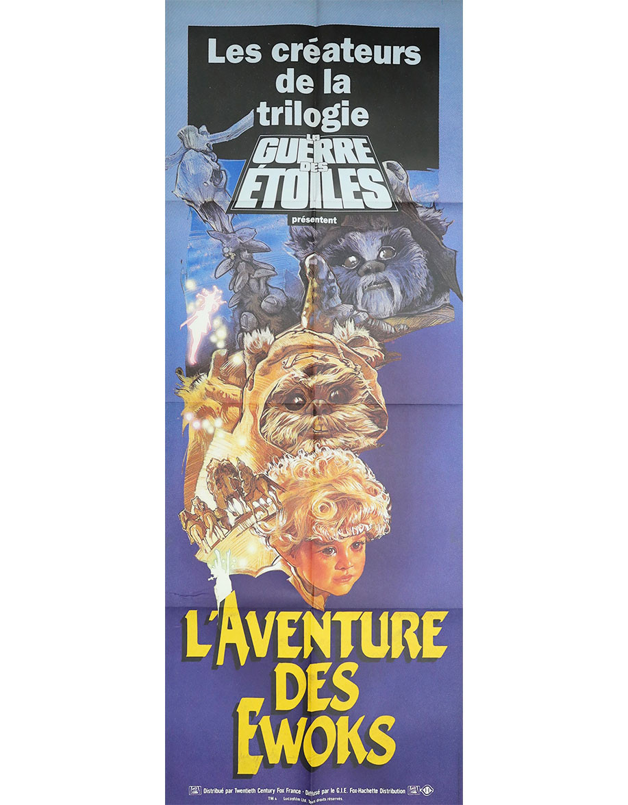 L'aventure des Ewoks - 60x160 cm - pliée