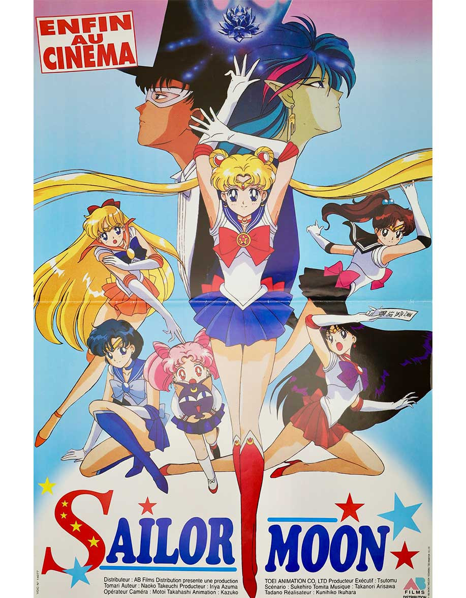Sailor Moon - 40x60 cm - pliée