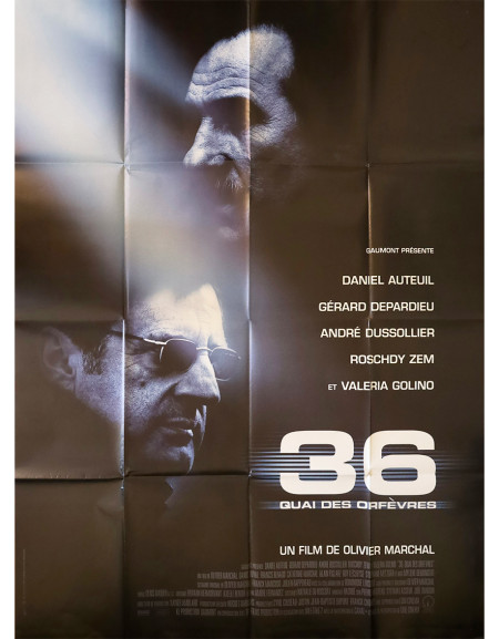 36, quai des Orfèvres - 120x160 cm - pliée