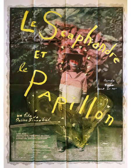 Le Scaphandre et le Papillon - 120x160 cm - pliée