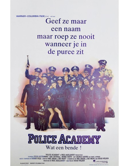 Police Academy - 35x55 cm - roulée