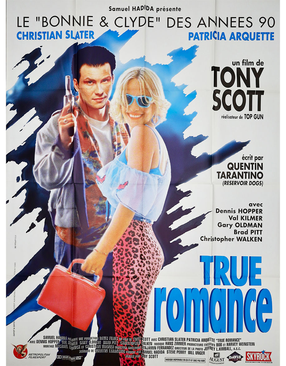 True Romance — affiche originale française...