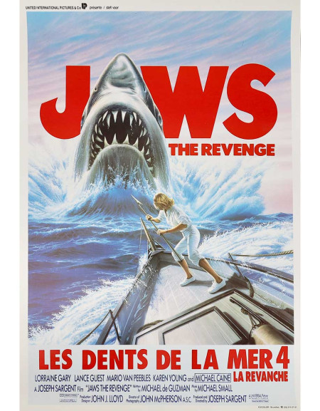 Les Dents de la mer 4 - 35x55 cm - roulée