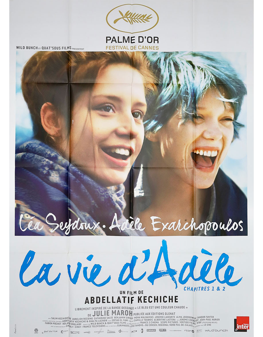 La vie d'Adèle - 120x160 cm - pliée