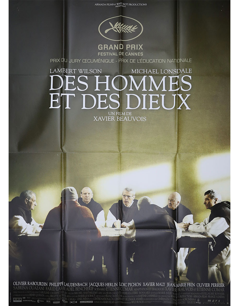 Des Hommes et des Dieux - 120x160 cm - pliée