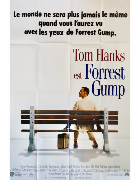 Forrest Gump  - 120x160 cm - pliée