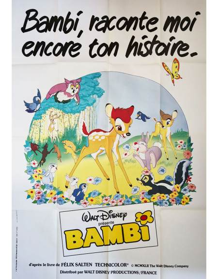 Bambi - 120x160 cm - pliée