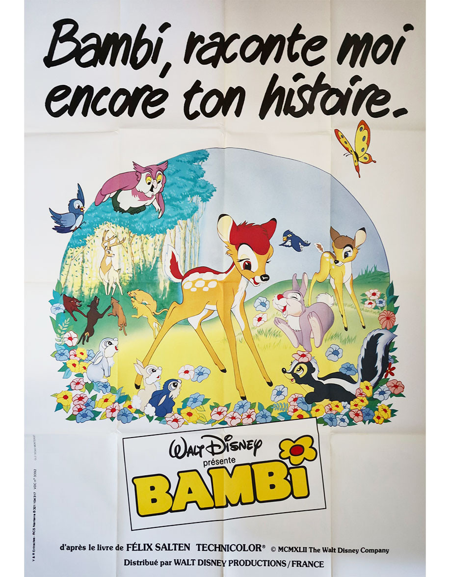 Bambi - 120x160 cm - pliée