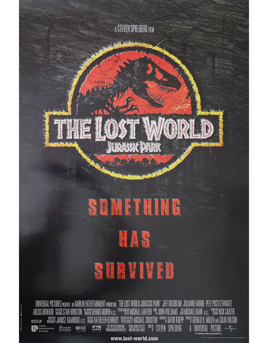 Le Monde Perdu : Jurassic Park - 35x55 cm - roulée