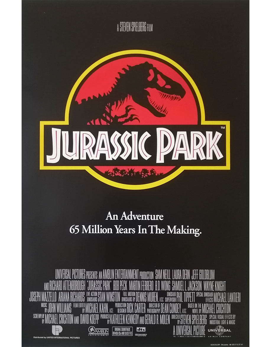 Jurassic Park - 35x55 cm - roulée