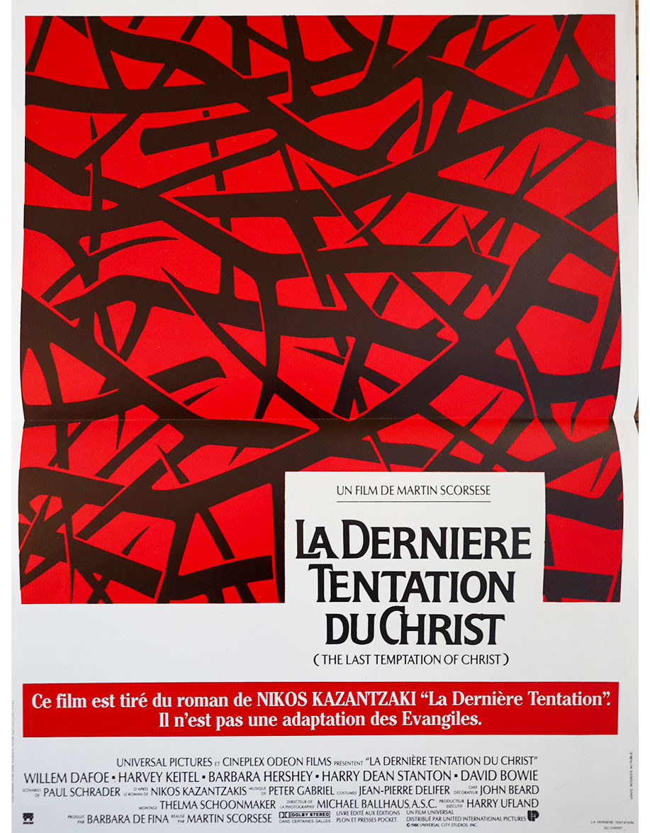 La dernière tentation du Christ  - 40x60 cm -...