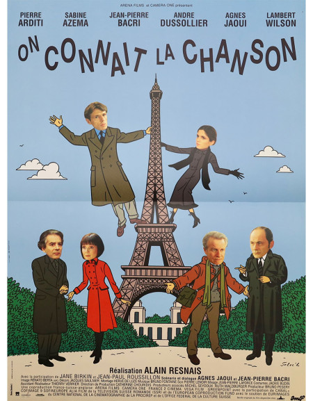 On connait la chanson - 40x53 cm - pliée