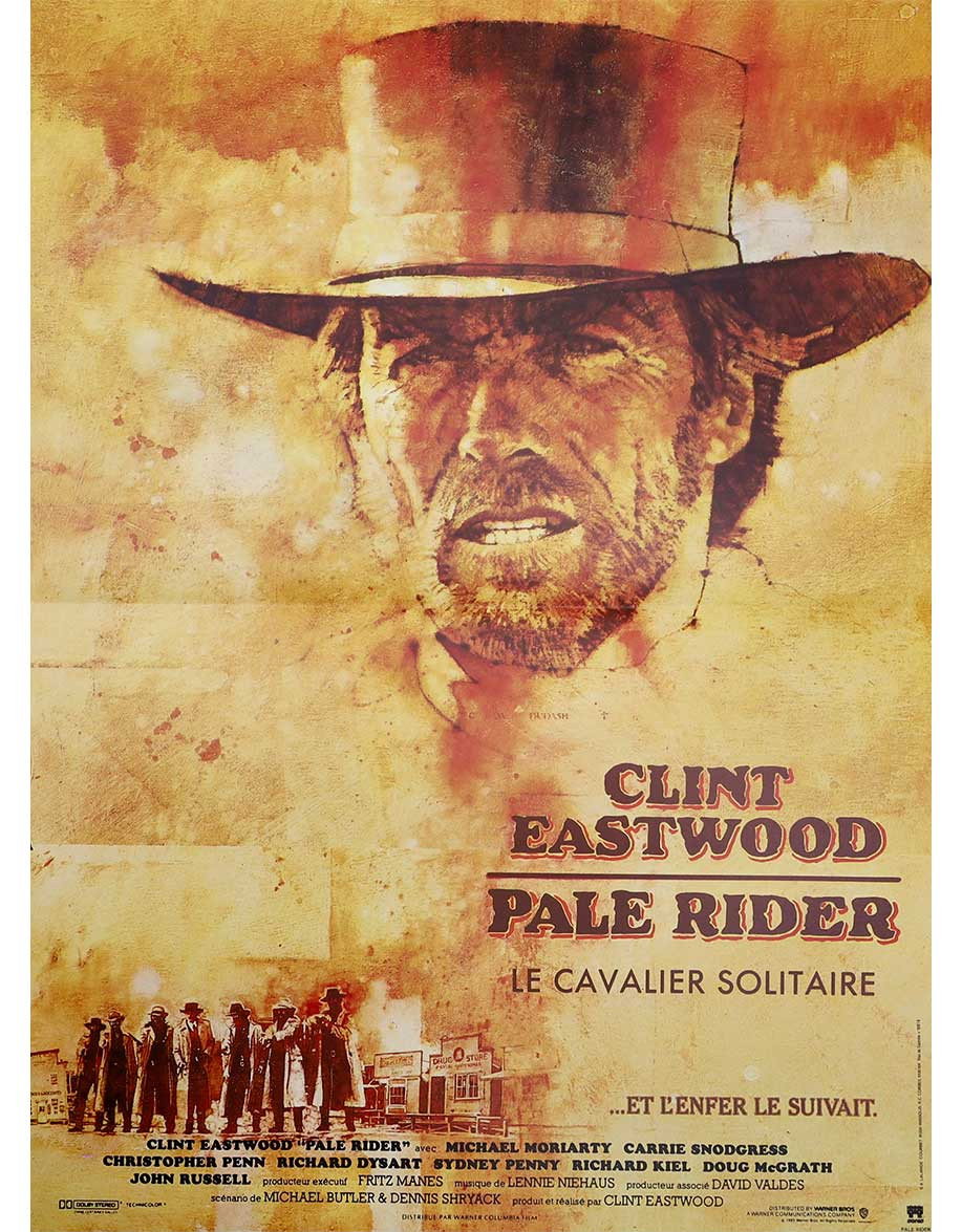 Pale rider - 40x53 cm - pliée