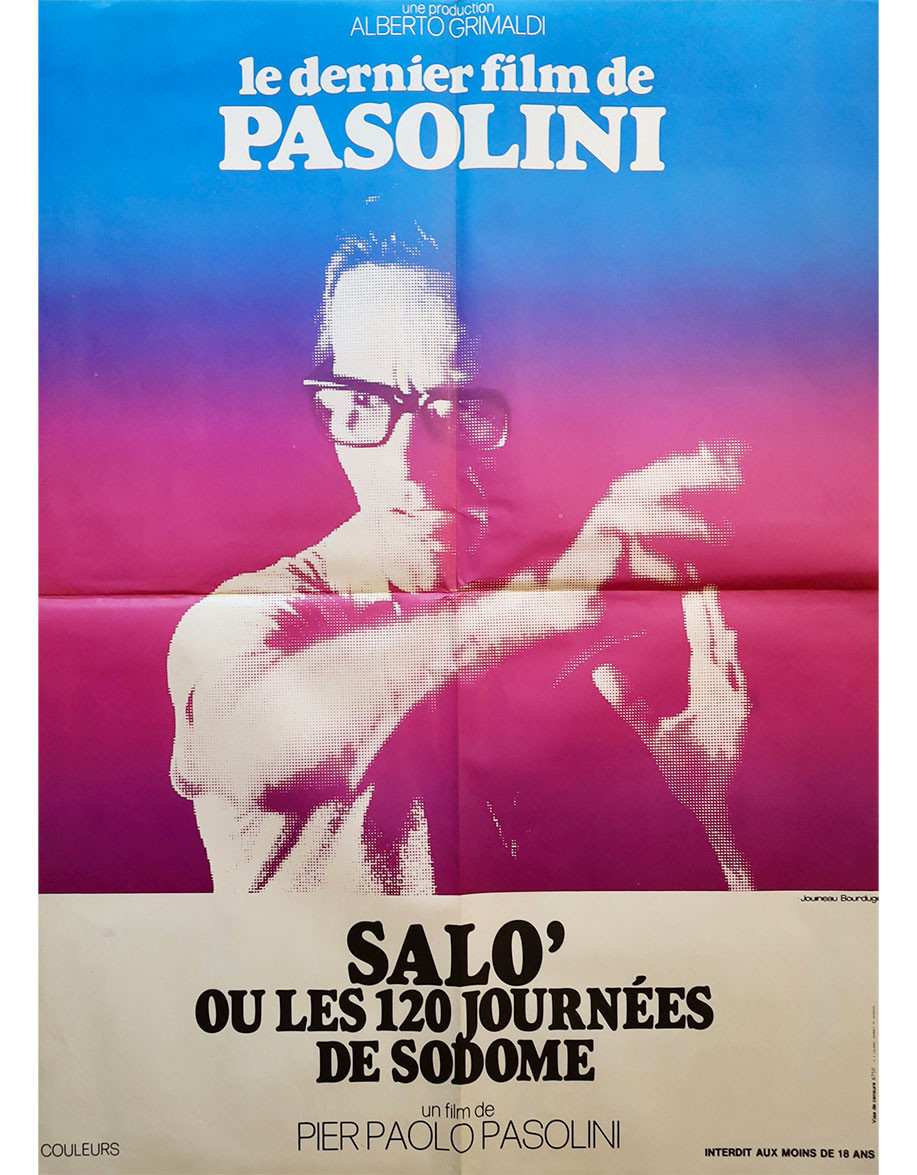 Salò ou les 120 Journées de Sodome — affiche...