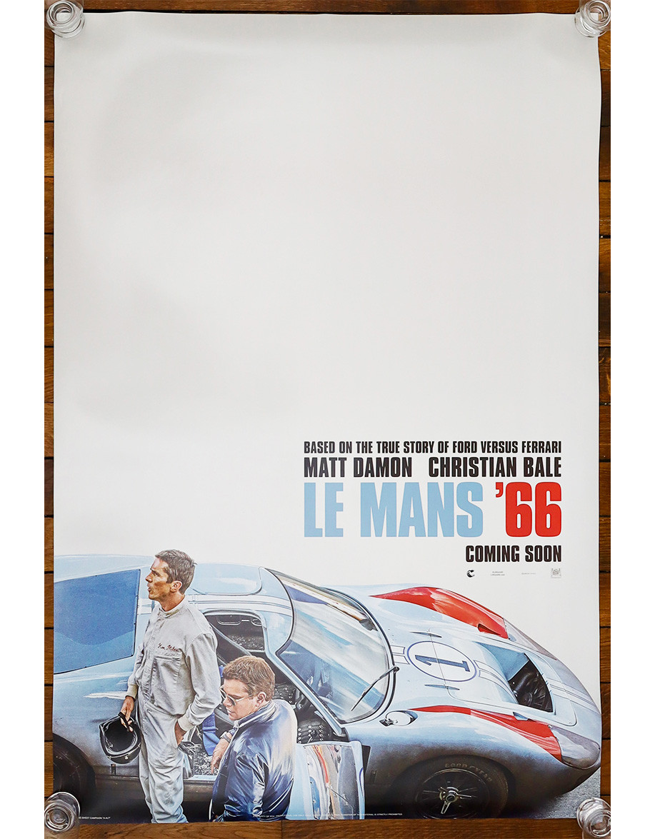 Le Mans 66 - Affiche Américaine - 69x104 cm -...