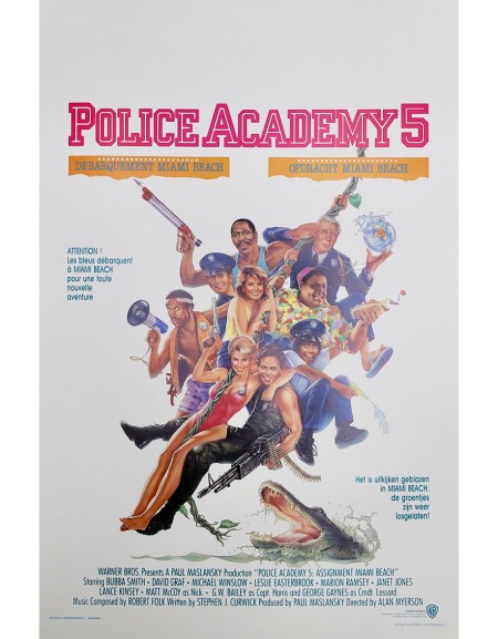 Police Academy 5 - 35x55 cm - roulée
