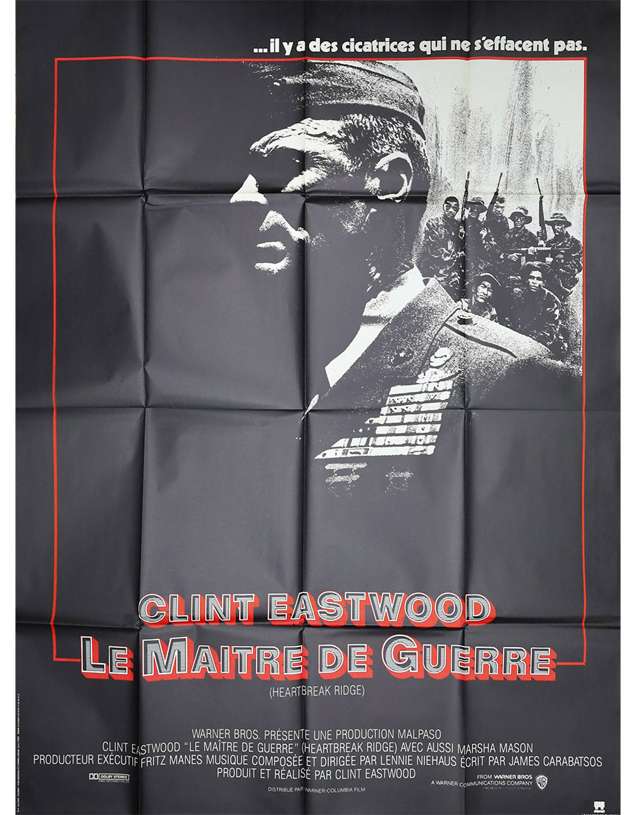Le maître de guerre - 120x160 cm - pliée